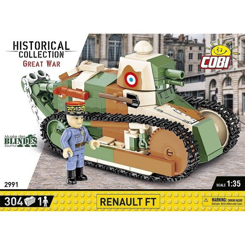 Cobi - Jeu de construction - Char Renault FT