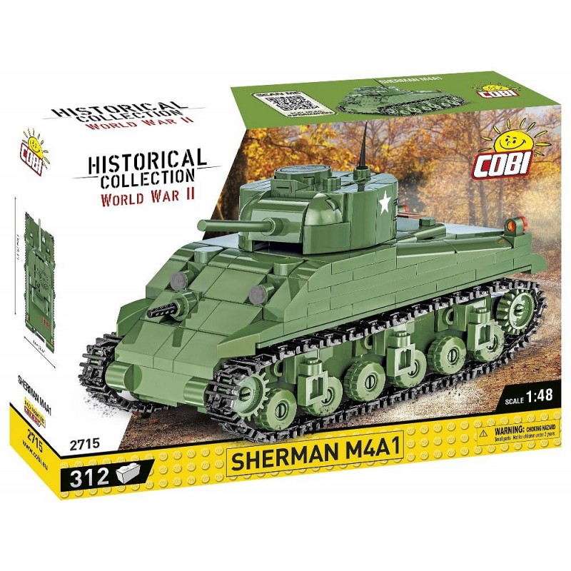 Cobi - Jeu de construction - Tank Sherman M4a1