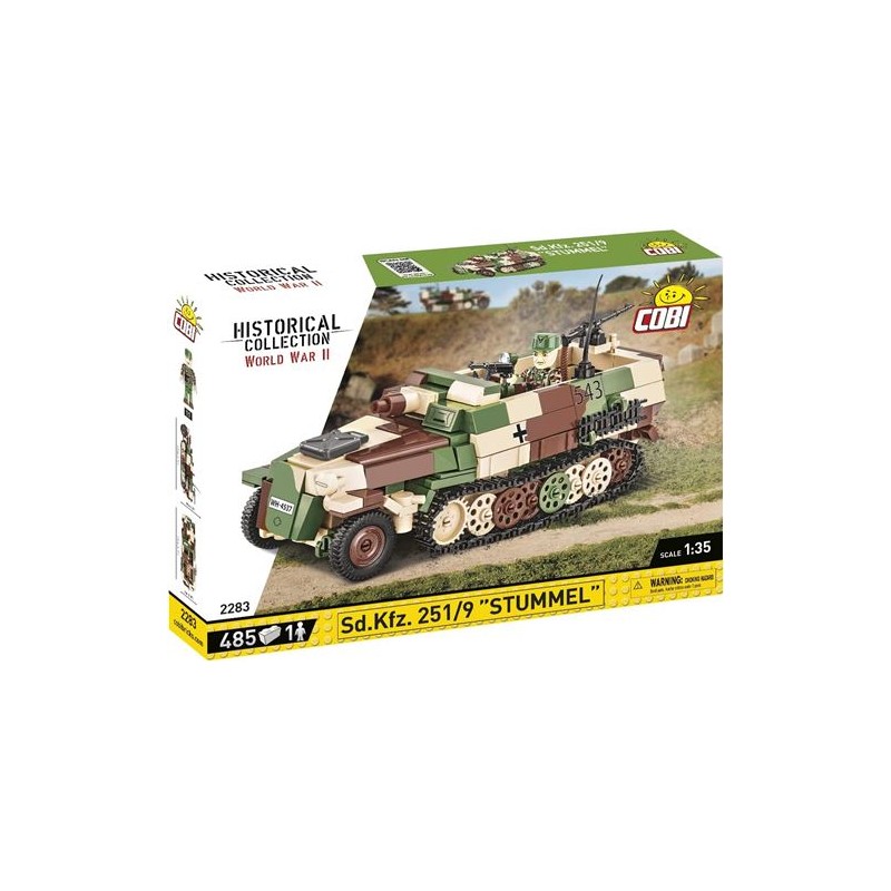 Cobi - Jeu de construction - Blindé SD.KFZ 251/9 Stummel