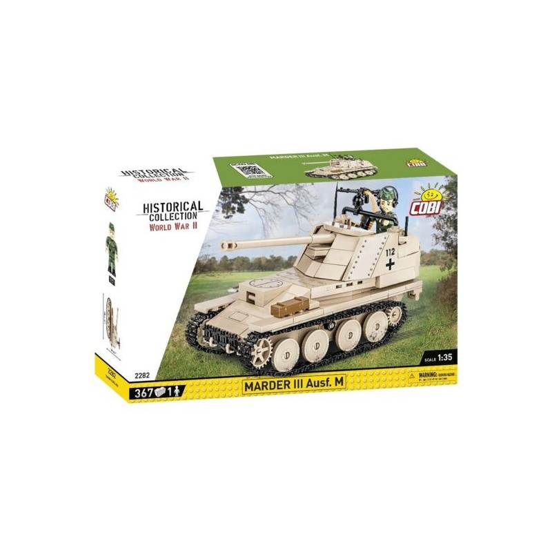 Cobi - Jeu de construction - Tank Marder III Ausf.M SD.KFZ 138