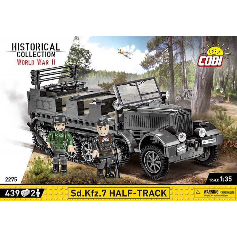 Cobi - Jeu de construction - Tank SD.KFZ 7 Half-Track