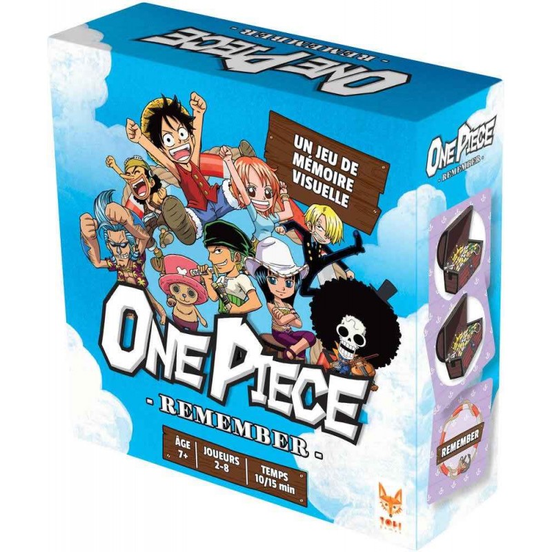 Topi Games - Jeu de société - One Piece - Memory