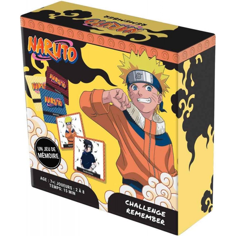 Topi Games - Jeu de société - Naruto - Memory