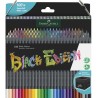 Faber-Castell - Beaux arts - Coffret Black Edition de 100 crayons de couleurs