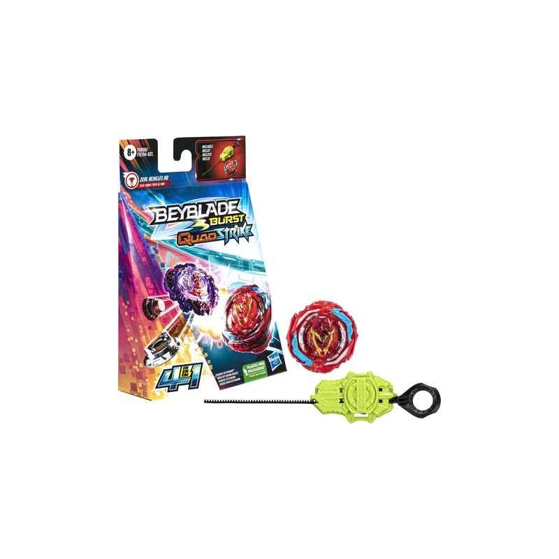 beyblade Burst - Toupie de combat - Starter pack Quadstrike - Modèle aléatoire