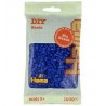 Hama - 190-008 - Perles à repasser - Midi sachet 1000 perles BIO bleu foncé