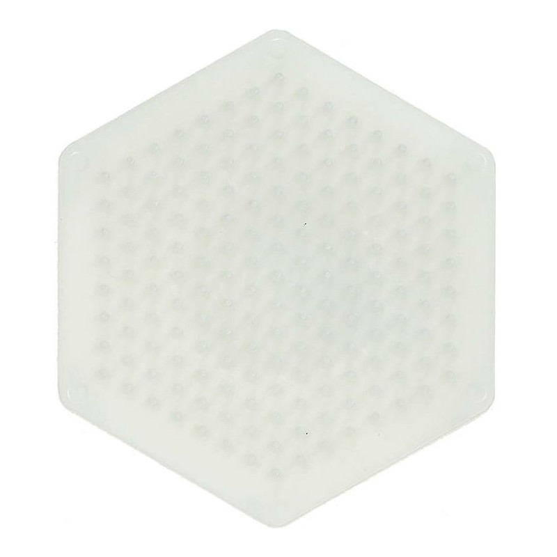 Hama - 223-00 - Perles à repasser - Midi Plaque BIO petite hexagonale