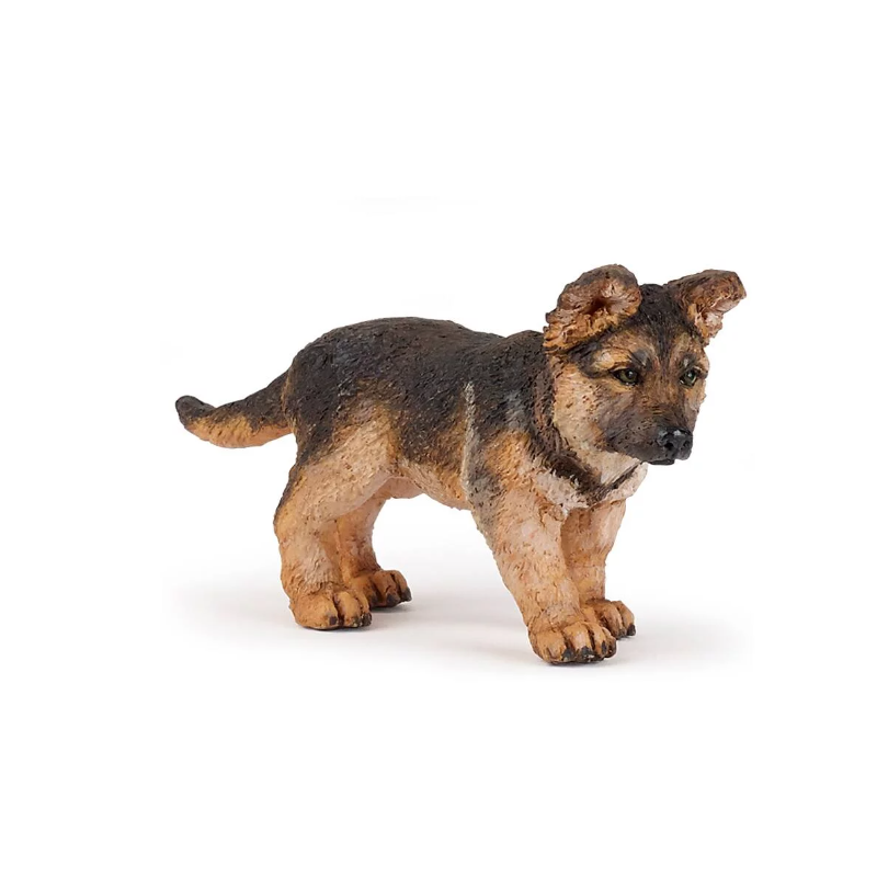 Papo - 54039 - Animaux domestiques - Bébé chien berger allemand