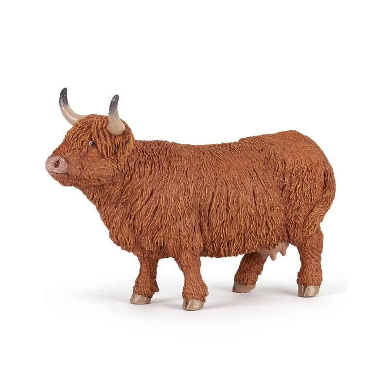 Papo - 51178 - Animaux de la ferme - Vache Highland