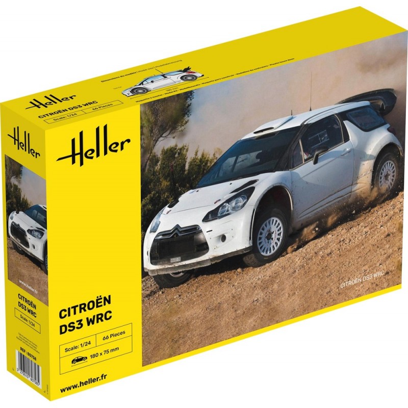 Heller - Maquette - Voiture - Citroen DS3 WRC