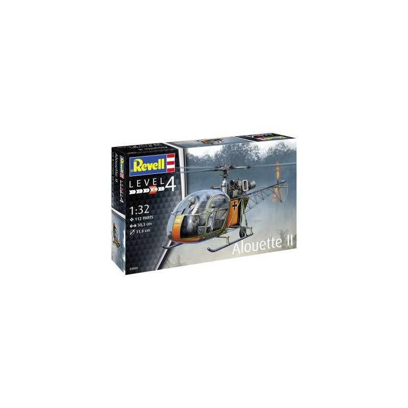 Revell - 03804 - Maquette d'hélicoptère - Alouette II