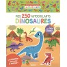 Auzou - 250 autocollants - dinosaures