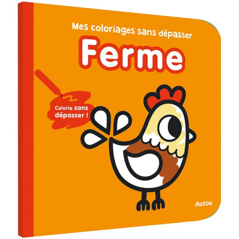 Auzou - Mes premiers coloriages - ferme