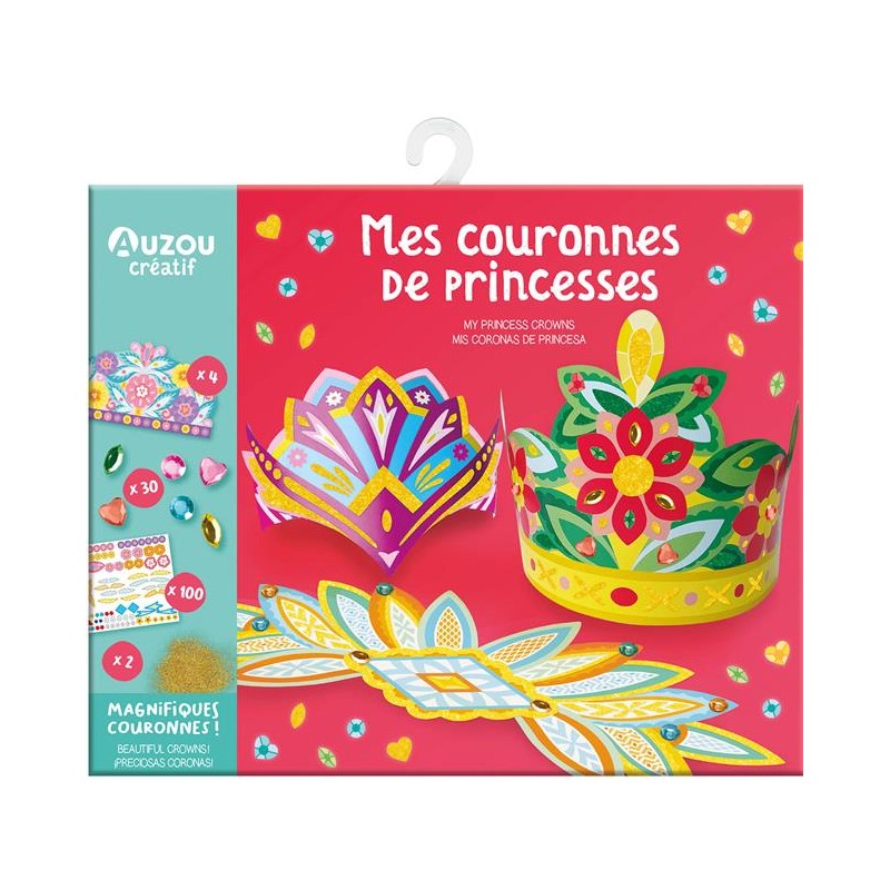 Auzou - Ma pochette d'artiste - mes couronnes de princesses