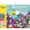 Auzou - Ma pochette de jeux - 20 p'tits jeux - océan