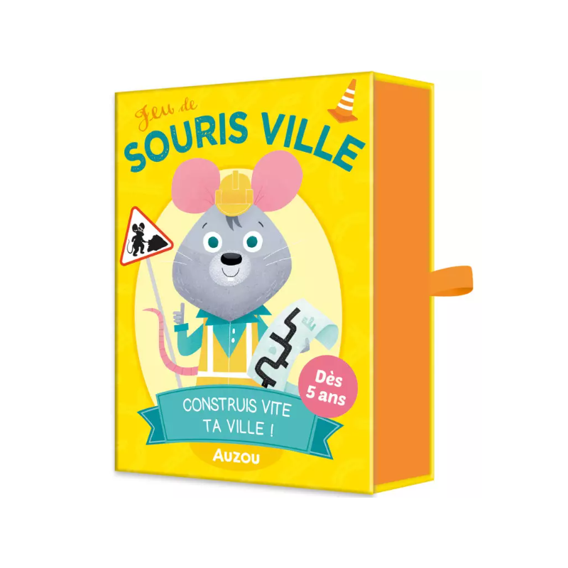 Auzou - Jeux de cartes - jeu de souris ville