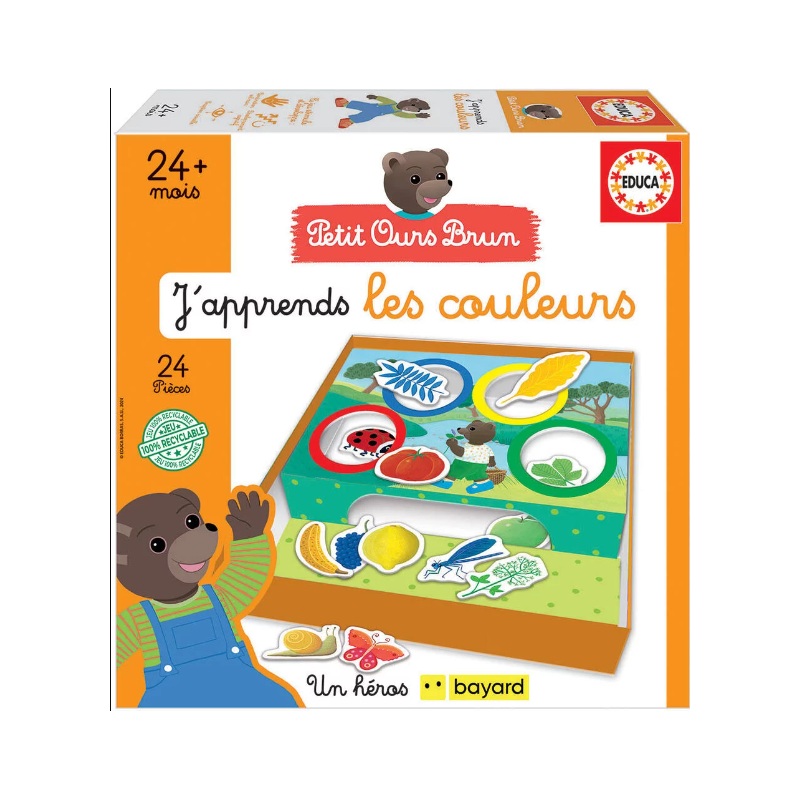 Educa - Jeu éducatif - J'apprends les couleurs