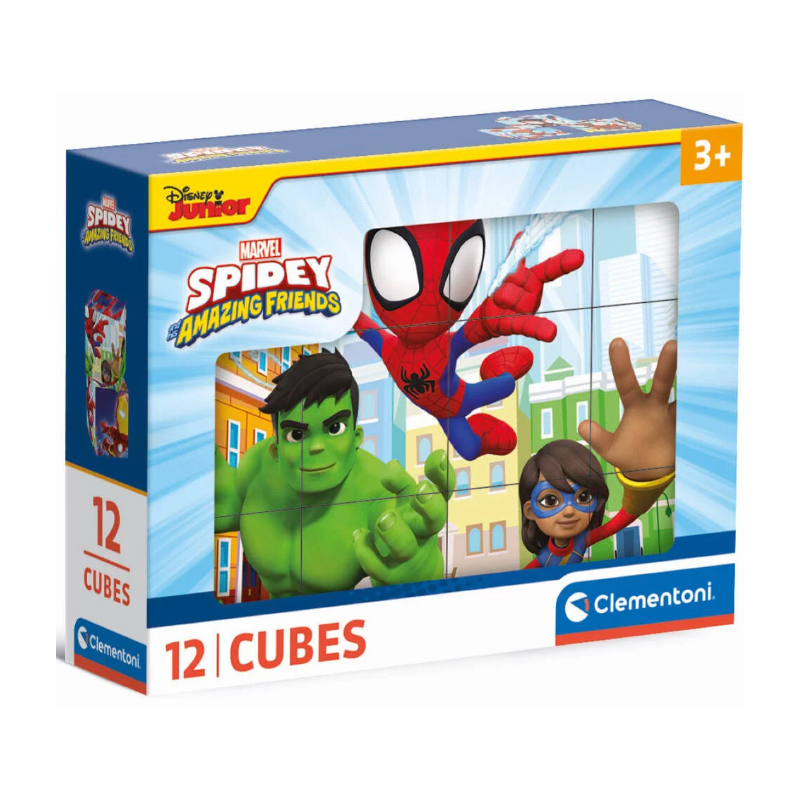 Clementoni - Cubes 12 - Spidey