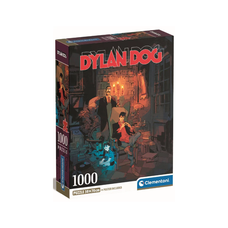 Clementoni - Compact Puzzle 1000 pièces - Dylan Dog