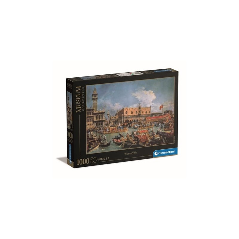 Clementoni - Museum - Puzzle 1000 pièces - Canaletto : The Return of the Bucentaur