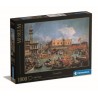 Clementoni - Museum - Puzzle 1000 pièces - Canaletto : The Return of the Bucentaur