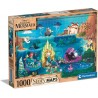 Clementoni - Disney Maps - Puzzle 1000 pièces - La Petite Sirène