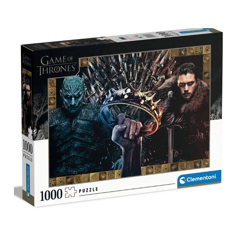 Clementoni - Game of Thrones - Puzzle 1000 pièces