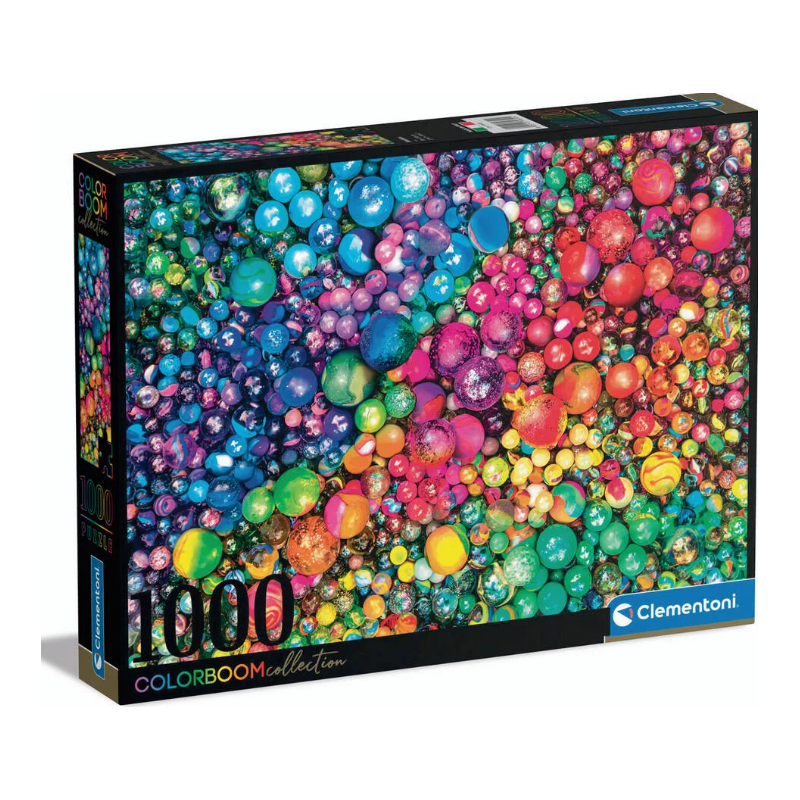 Clementoni - Colorboom - Puzzle 1000 pièces - Marbles