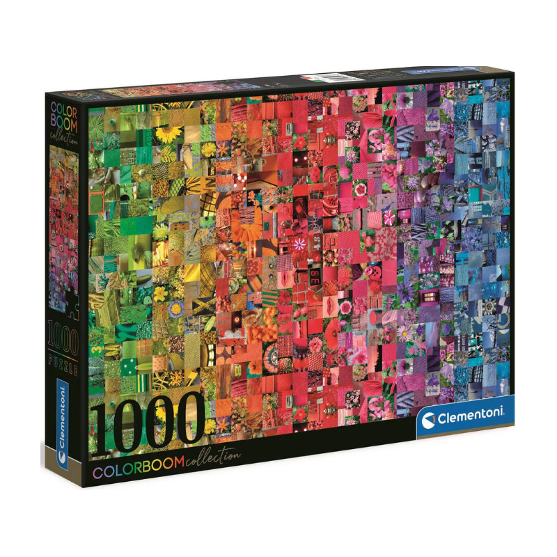 Clementoni - Colorboom - Puzzle 1000 pièces - Collage