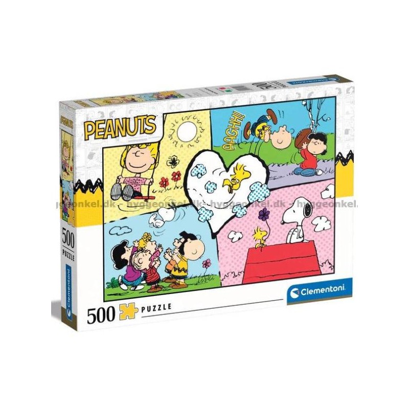 Clementoni - Puzzle 500 pièces - Snoopy