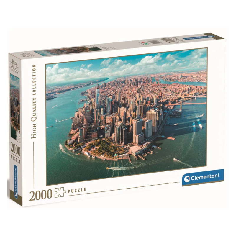 Clementoni - Puzzle 2000 pièces - Lower Manhattan