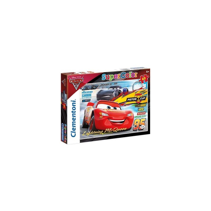 Clementoni - Puzzle 60 pièces - Cars