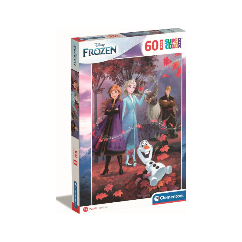 Clementoni - Puzzle 60 pièces Maxi - La Reine des Neiges