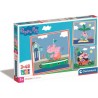 Clementoni - Puzzle 3x48 pièces - Peppa Pig