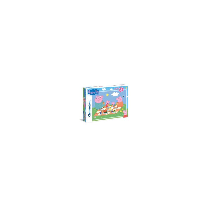 Clementoni - Puzzle 24 pièces Maxi - Peppa Pig