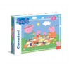 Clementoni - Puzzle 24 pièces Maxi - Peppa Pig