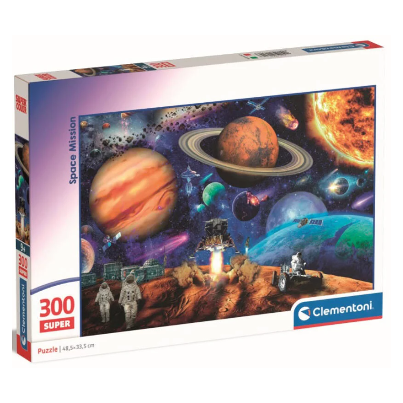 Clementoni - Puzzle 300 pièces - Space Mission