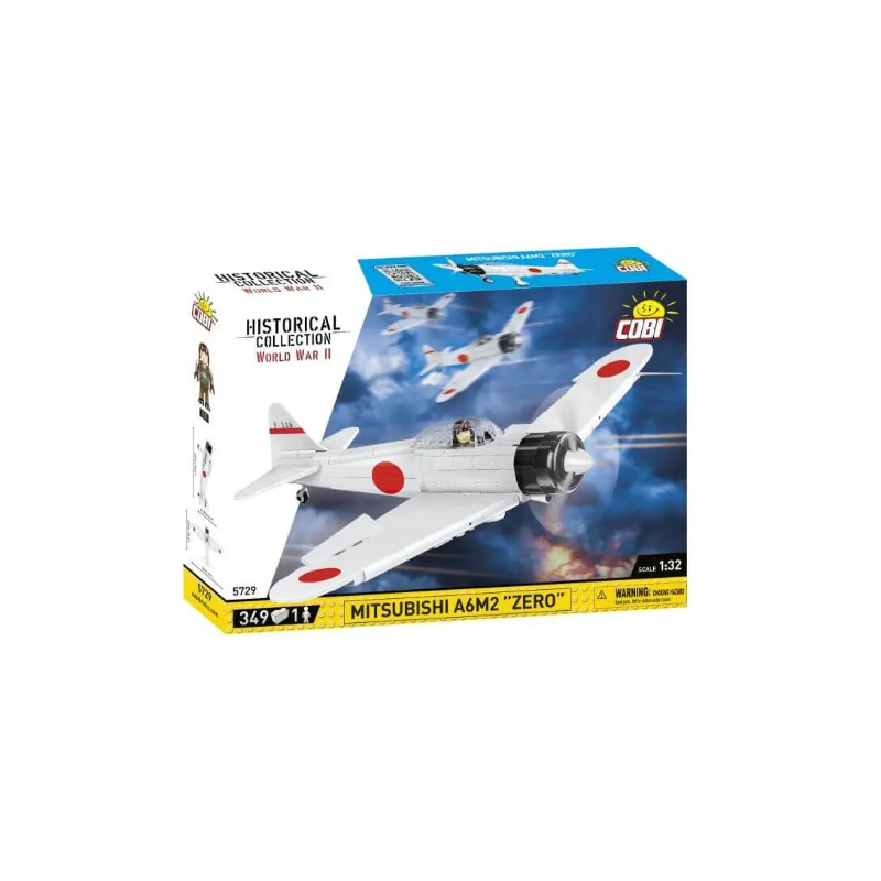 Cobi - Jeu de construction - Avion Mitsubishi A6M2 Zero-sen