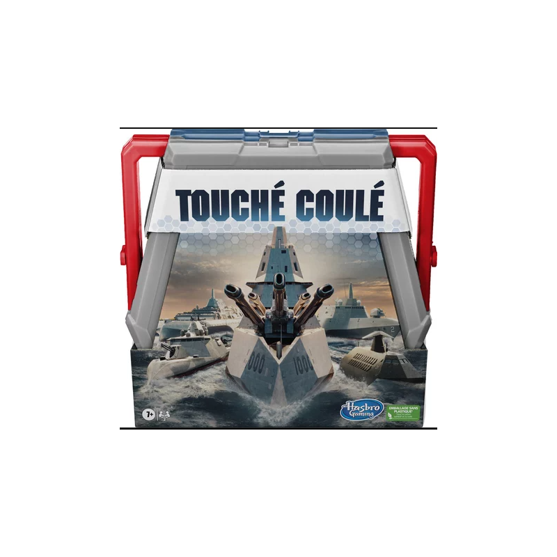 Hasbro - Jeu de société - La bataille navale - Touché Coulé