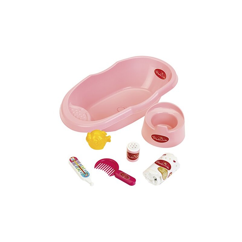 Klein - Accessoire pour poupée - Princess Coralie - Kit baignoire et accessoires