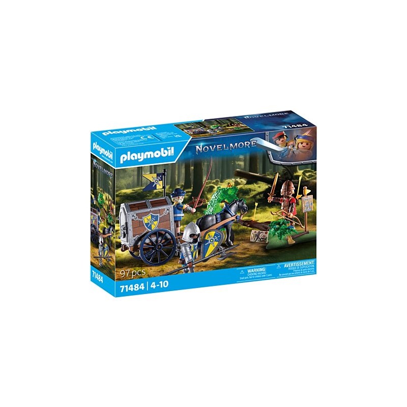 Playmobil - 71484 - Novelmore - Convoi avec bandit