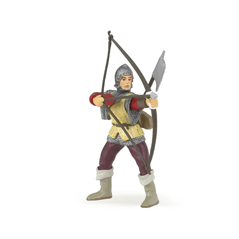 Papo - Figurine - 39384 - Médiéval fantastique - Archer rouge