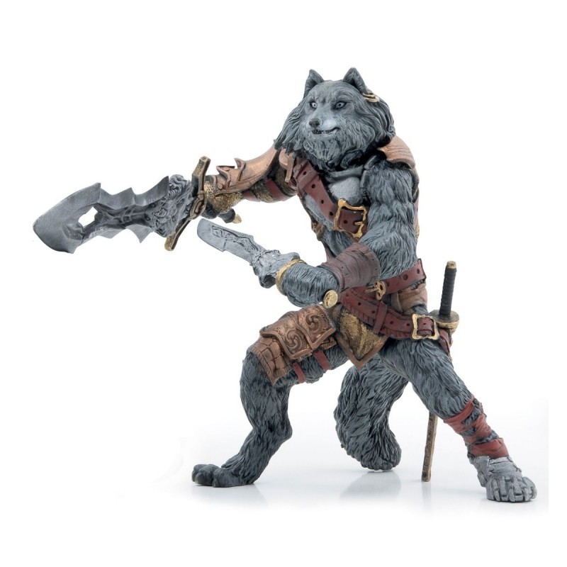 Papo - Figurine - 36029 - Médiéval fantastique - Mutant loup