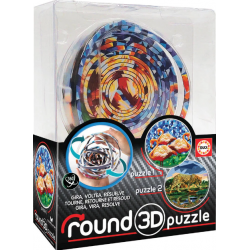 Educa - Puzzle 3D rond -...