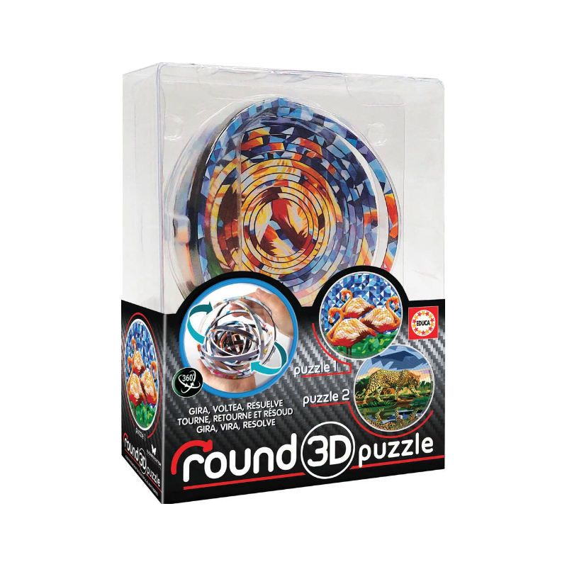 Educa - Puzzle 3D rond - Elizabeth Sutton