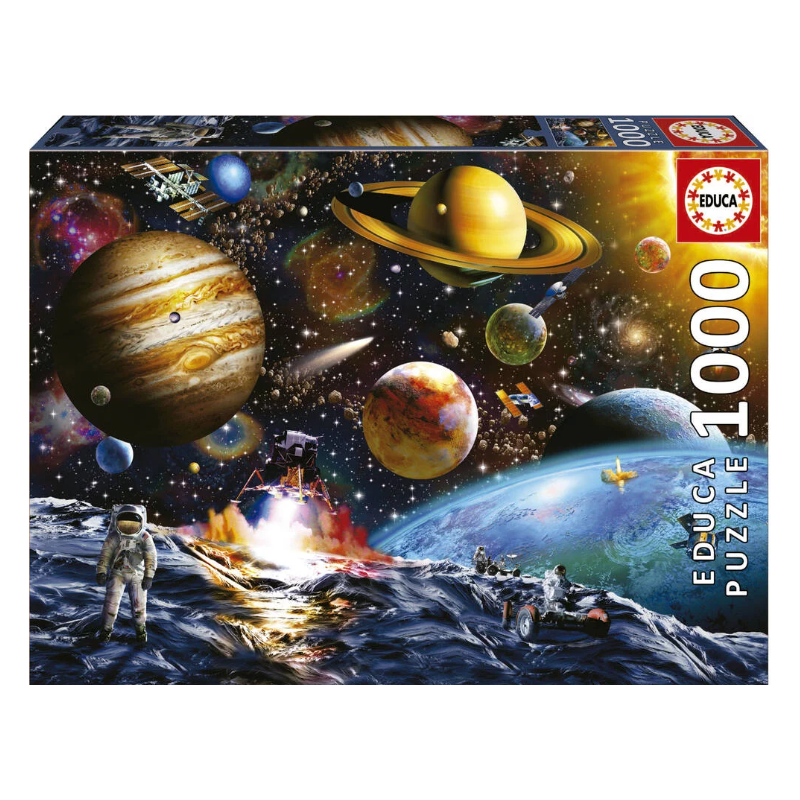 Educa - Puzzle 1000 pièces - Mission astéroïde