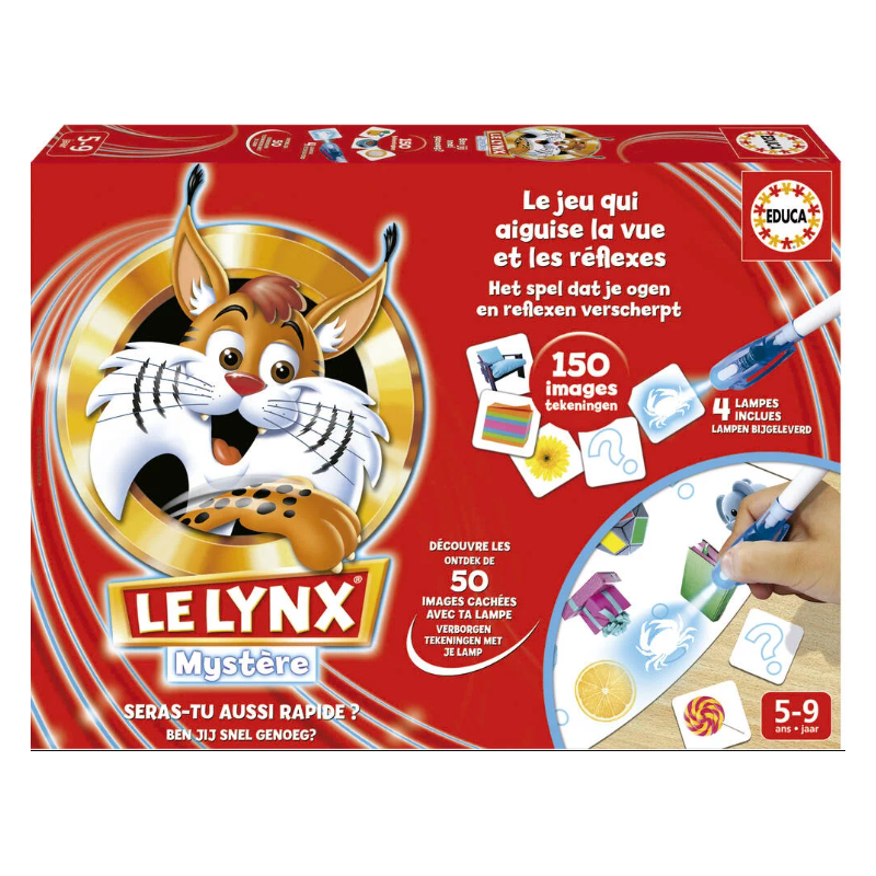 Educa - Jeu de société - Lynx mystère 150 images