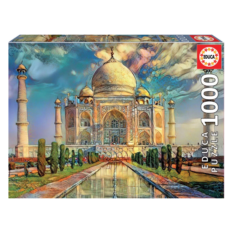 Educa - Puzzle 1000 pièces - Taj Mahal