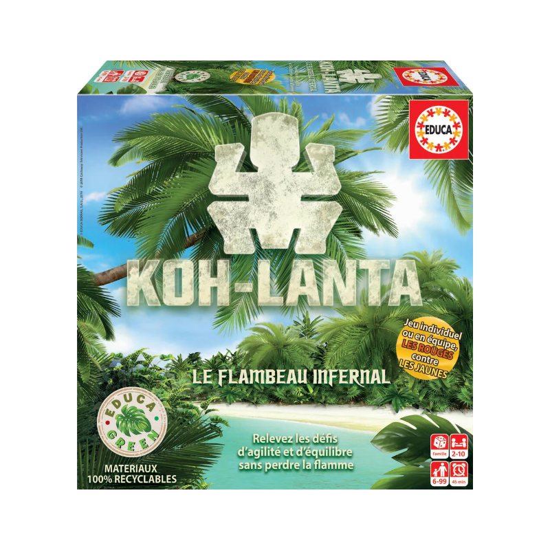 Educa - Jeu de société - Koh lanta