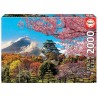 Educa - Puzzle 2000 pièces - Château d'Osaka, Japon